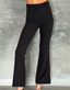 Classic Trouser w/ Side Slit - Black