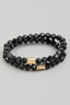 Faceted Ball Beaded Bracelet