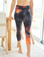 Tie Dye Capri Knit Leggings