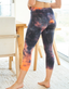 Tie Dye Capri Knit Leggings
