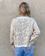 Leopard Cardigan With Pockets - Taupe
