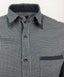 Black & White Patterned Button Up