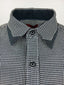 Black & White Patterned Button Up