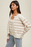 Striped Cami and Cardigan Set