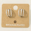 Pave Layered Hoop Huggie Earrings: S