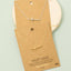 Gold Dipped Side Cross Pendant Necklace: G