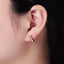 14K Gold Filled 10mm Chubby Minimalist Cartilage Huggie Earrings