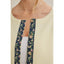 Cottage Garden Wool Blend Floral Placket Sweater Cardigan: OATMEAL
