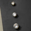 Cubic Zirconia Round Stud Earrings 3 Pair Set: G