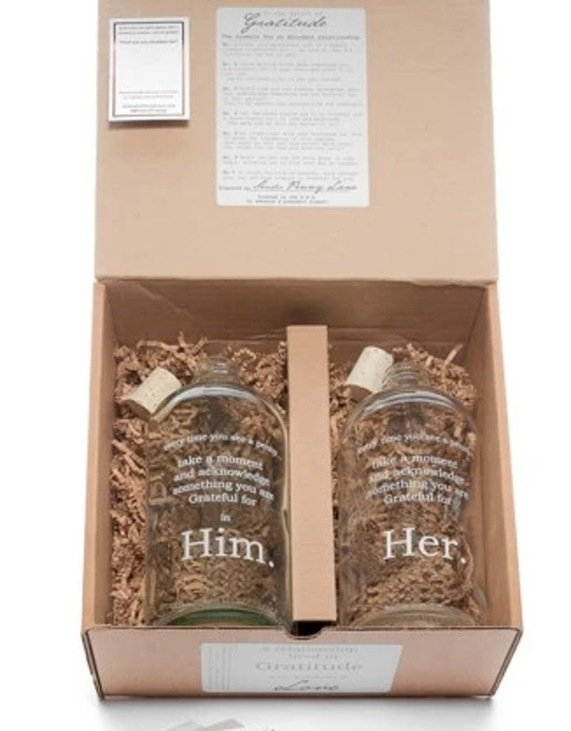 Him & Her Gratitude Jars