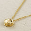 18k Gold Filled Mini Lady Guadalupe Necklace
