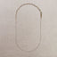 18k Gold Filled 1.2mm CZ Tennis Necklace