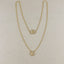 18k Gold Filled Saint Benedict Scapular Necklace