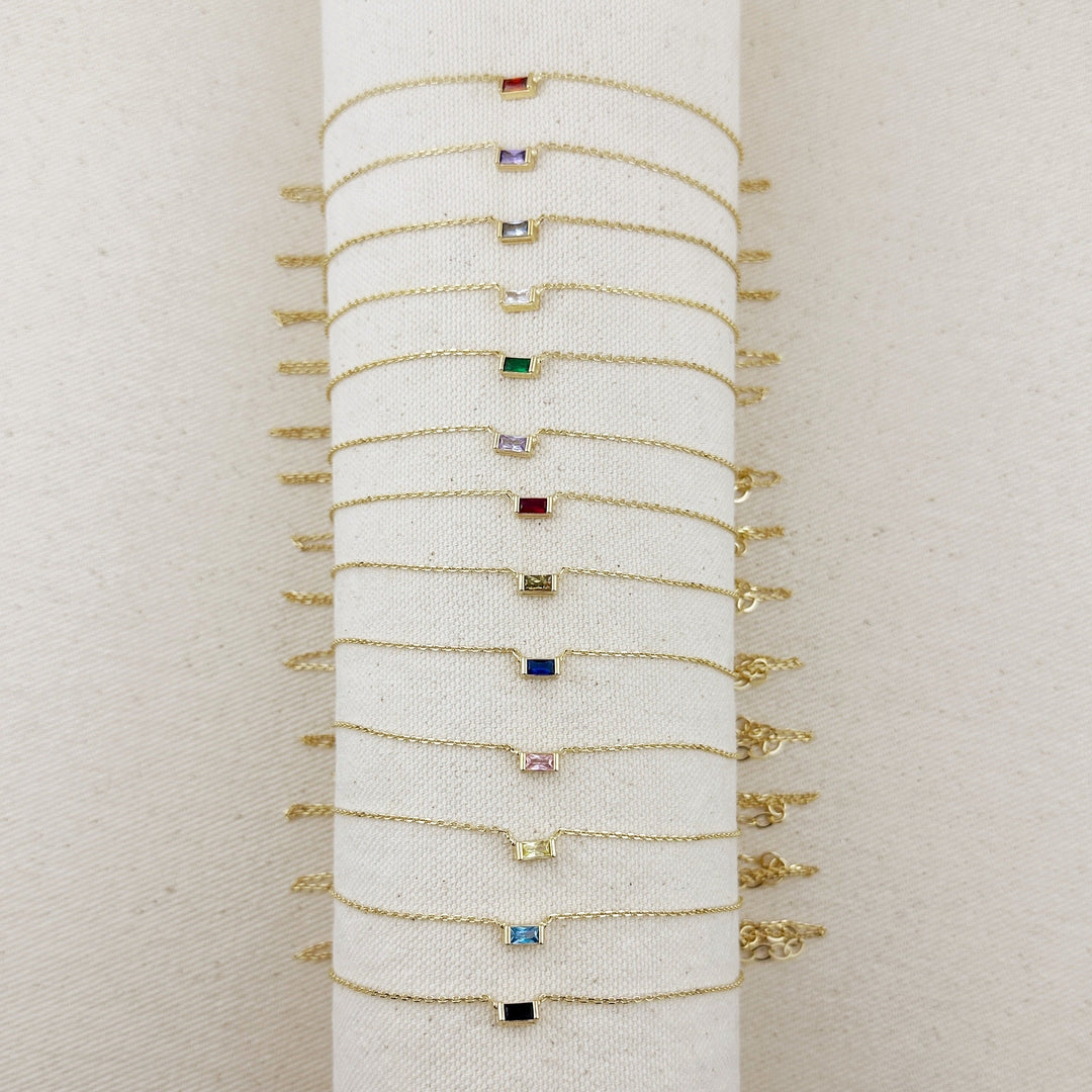 18k Gold Filled Celebration Birthstone Sets