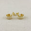 18k Gold Filled Petite Double Pearl C-Hoop Earrings