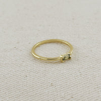 18kGold Filled Birthstone Rings