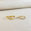 18k Gold Filled Stackable Wave Ring