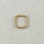 18k Gold Filled Square Shaped Ring