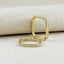 18k Gold Filled Quadratini Ring