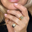 18k Gold Filled Lady Guadalupe Signet Ring