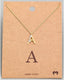 Rhinestone Intial Necklace