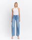 WINSLET SUPER HIGH RISE FULL LENGTH WIDE BARREL JEANS
