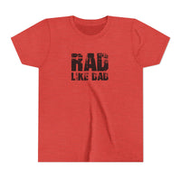 Rad Like Dad Kids Short Sleeve Tee