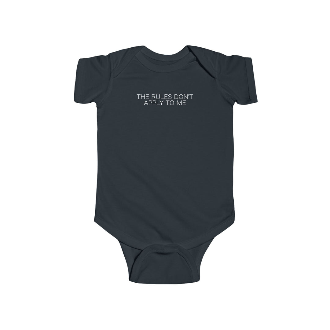 Rules Don't Apply Infant Fine Jersey Bodysuit