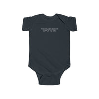 Rules Don't Apply Infant Fine Jersey Bodysuit