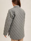 Quilted Motif Jacket - Winter Spruce