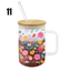 16oz Coffee Mug With Bamboo Lid & Straw