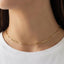 Paperclip Chain Link Necklace: S
