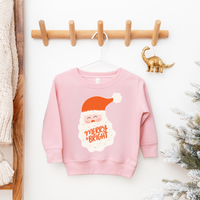 Merry and Bright Santa Sweatshirt