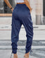 Phoebe Satin Pants - Navy
