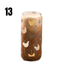 20oz Glass Tumbler With Bamboo Lid & Straw