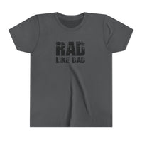 Rad Like Dad Kids Short Sleeve Tee