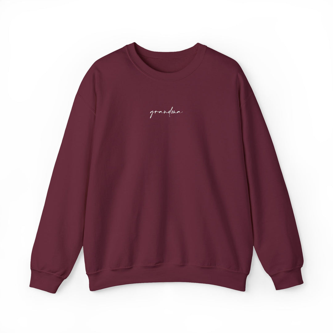 Grandma Embroidered Crewneck Sweatshirt