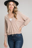 Balloon Sleeve Cardigan - Oatmeal