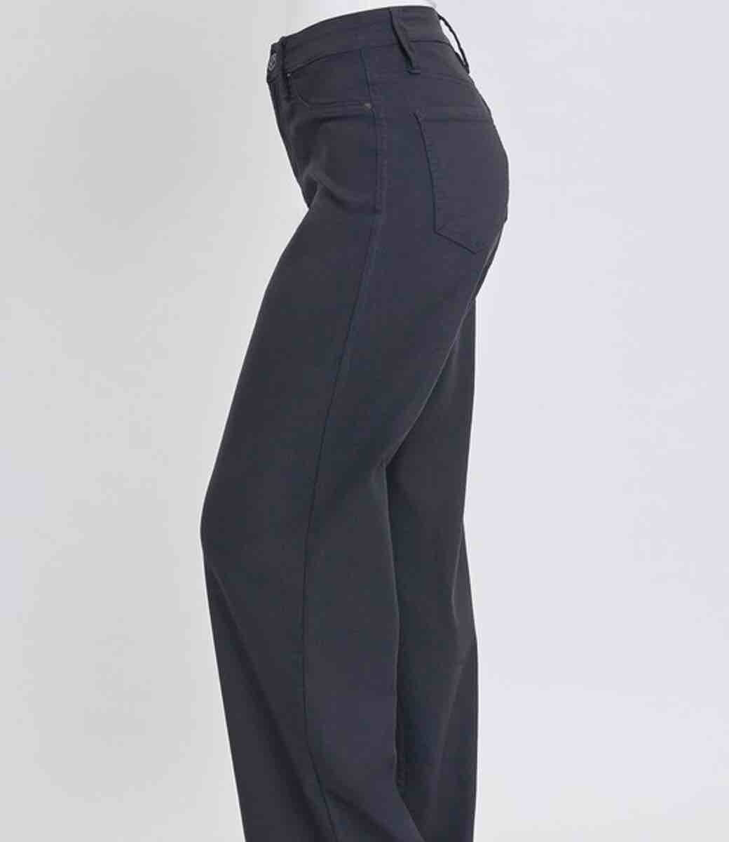 Hyperstretch High Rise Wide Leg -Black