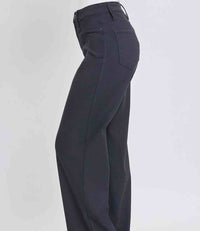 Hyperstretch High Rise Wide Leg -Black