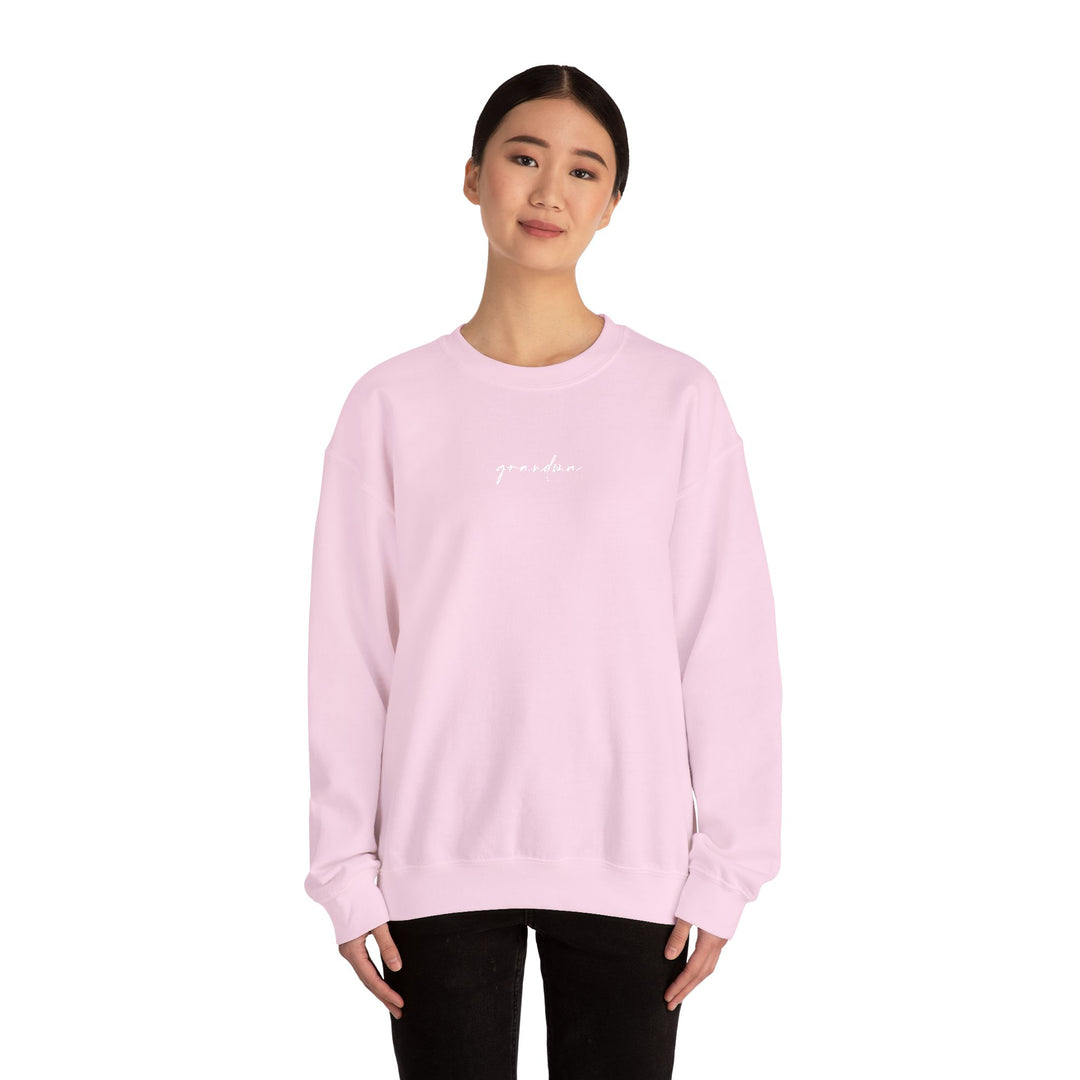 Grandma Embroidered Crewneck Sweatshirt