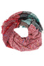 Oblong Gingham Pattern Scarf