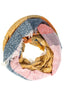 Oblong Gingham Pattern Scarf