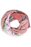 Oblong Gingham Pattern Scarf