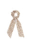 Cheetah Print Ribbon Hair Tie