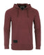 Contrast Henley Athletic T Shirt - Maroon