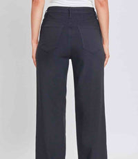 Hyperstretch High Rise Wide Leg -Black