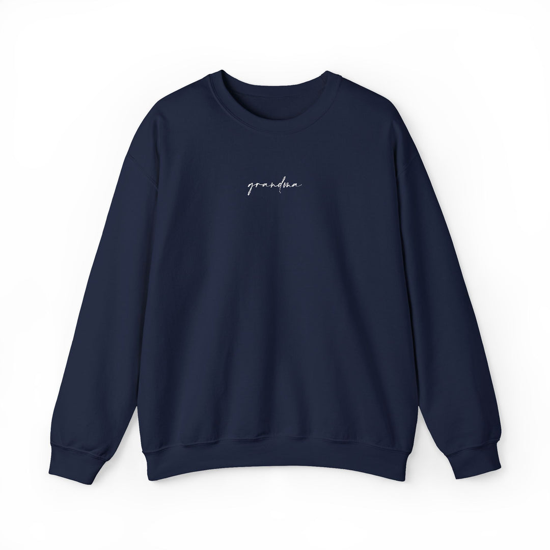 Grandma Embroidered Crewneck Sweatshirt