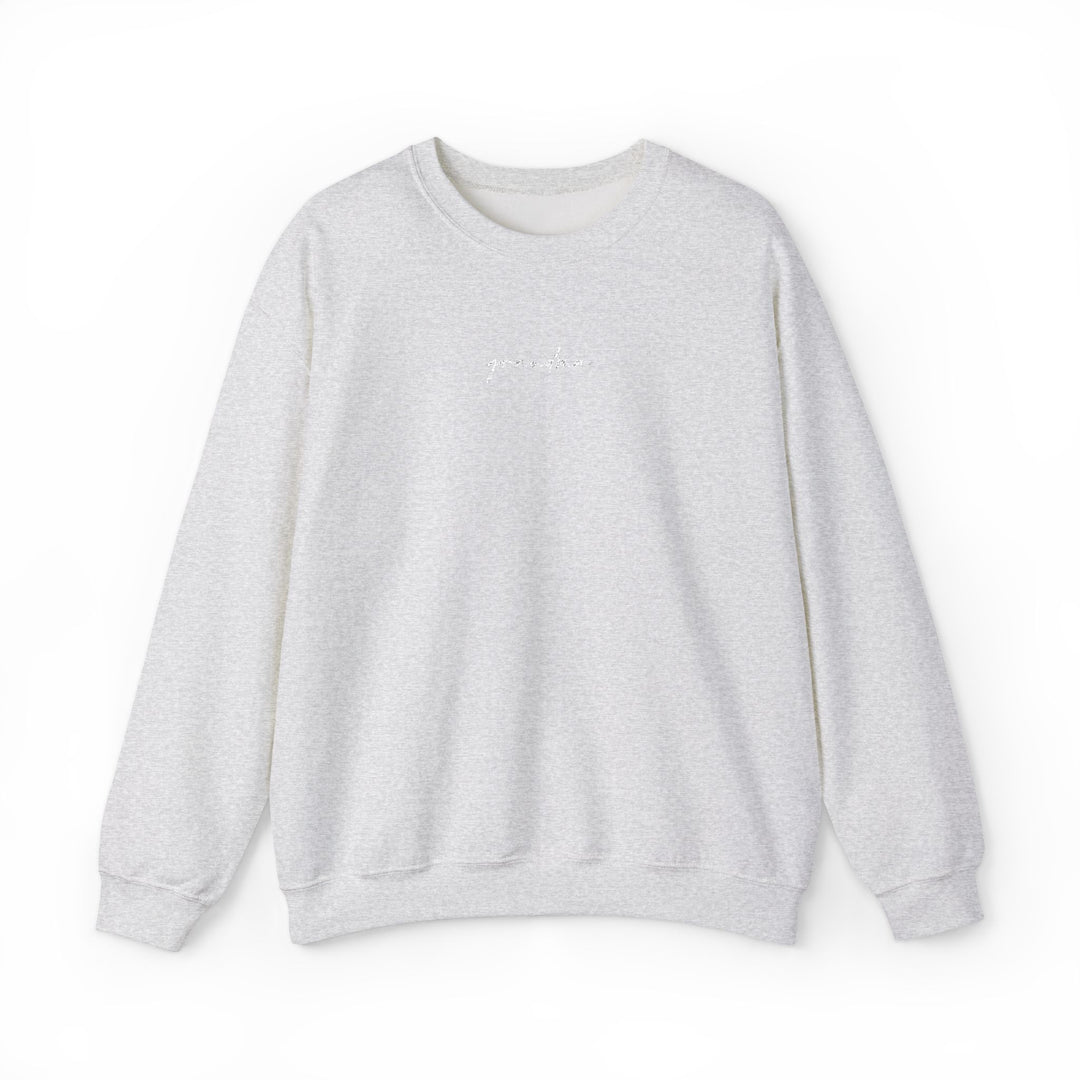Grandma Embroidered Crewneck Sweatshirt