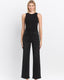Stevie Rhinestone High Rise Slim Wide Jeans